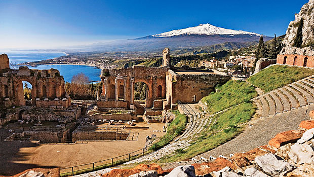 Taormina playas de sicilia