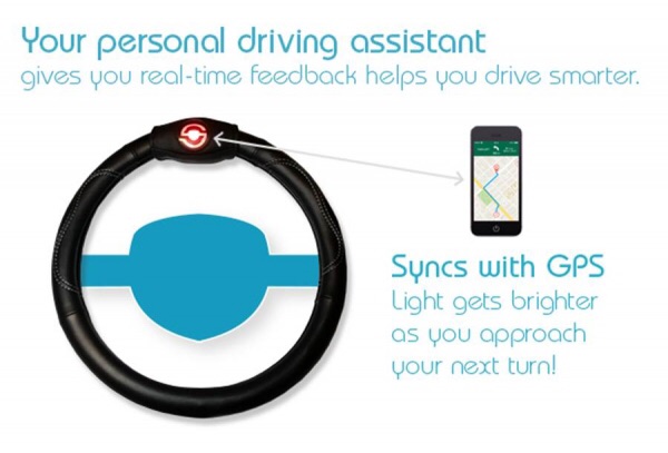 SmartWheel, the steering wheel cover that avoids distractions